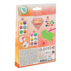 Diamond Painting Stickers Emoji 12 stk.